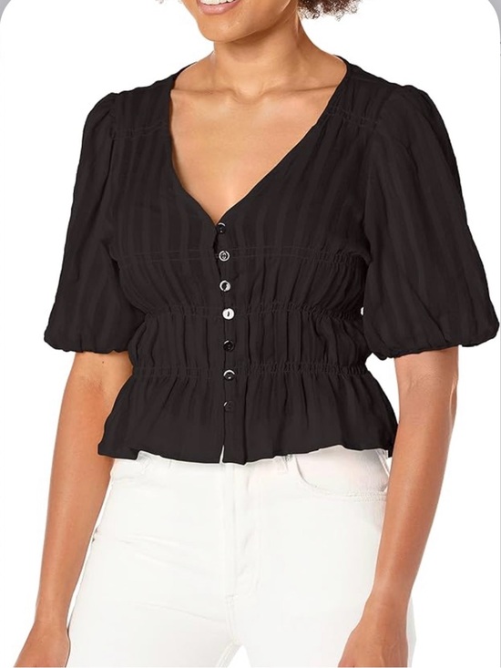 BB Dakota by Steve Madden Tops - Steve Madden BB Dakota Puff Sleeve Top